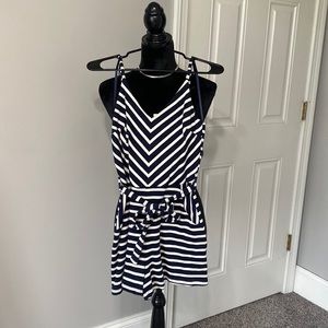 Stripped romper